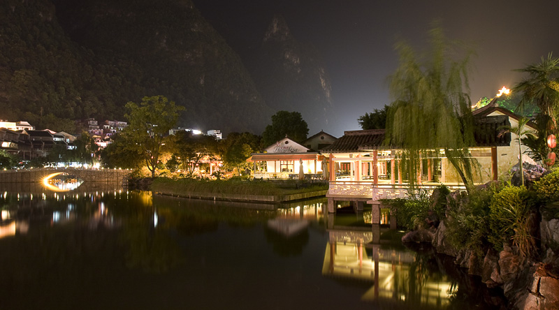 阳朔夜景 摄影 caoxiaoqing