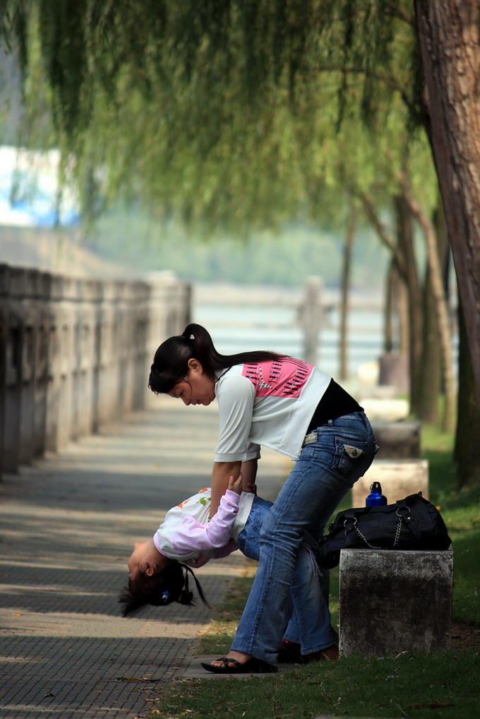 母女俩 摄影 游走四方