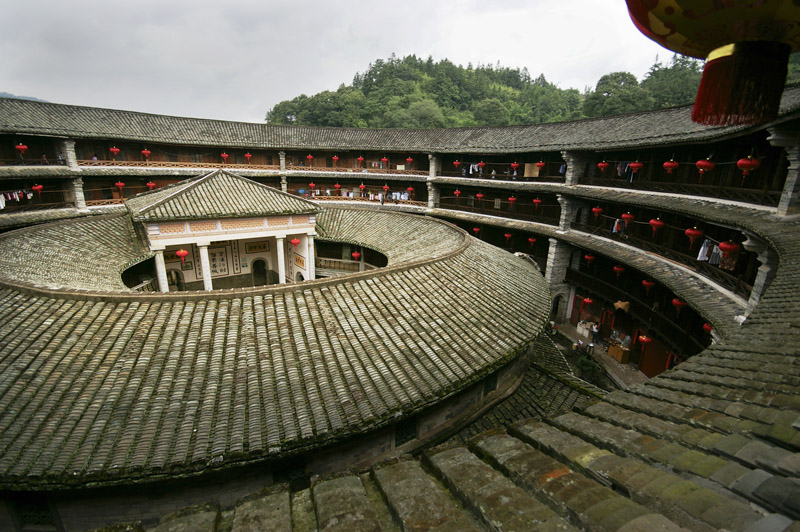 土楼印象 摄影 静野