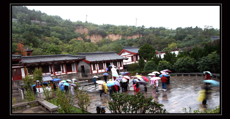 贵妃秋雨露天浴 摄影 mglao