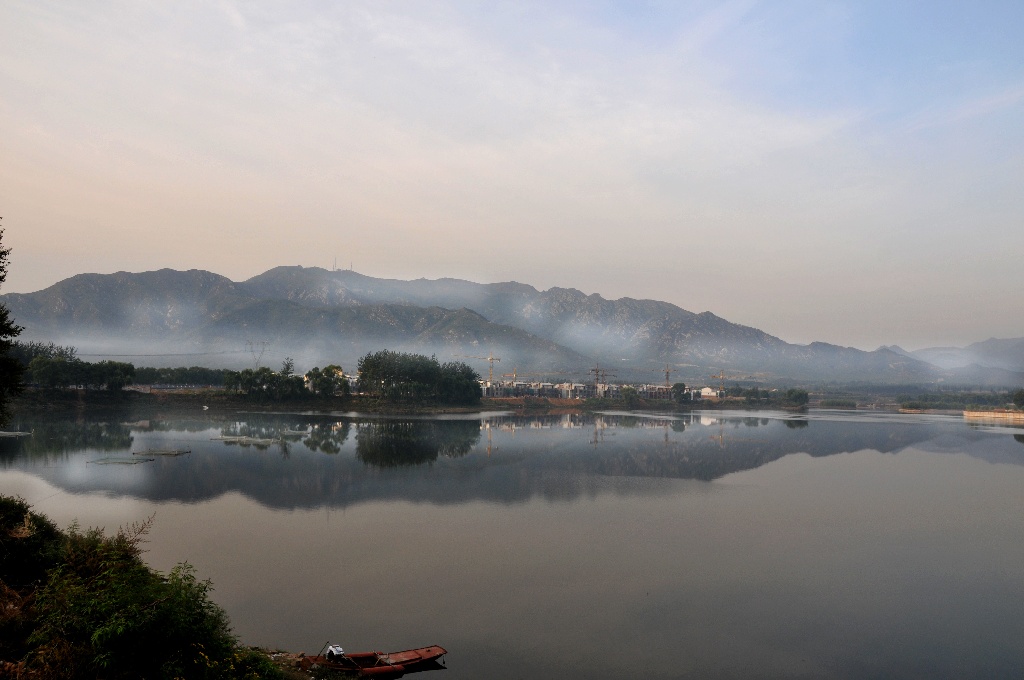 龙凤湖的早晨 摄影 康慨