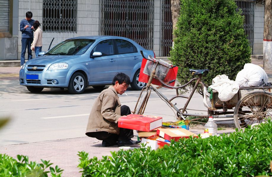 都市大反差 摄影 捕捉瞬间的人