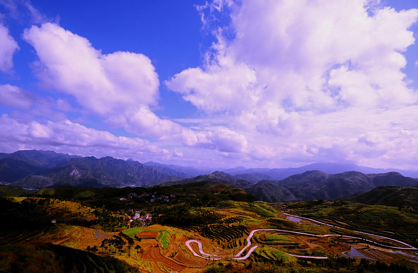 温州山色 摄影 浙江黑土地