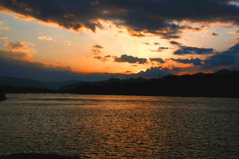 黄水夕照 摄影 山里王