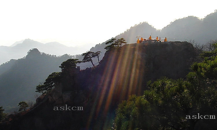 佛光普照五佛顶 摄影 askcm