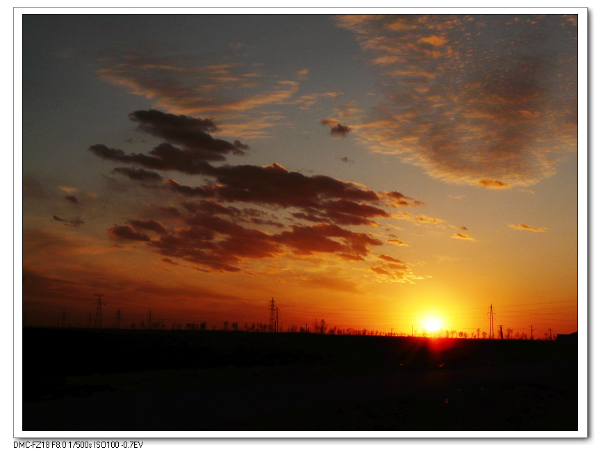 夕阳红 摄影 独行侠闯天涯