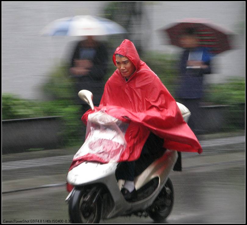 雨中行（3） 摄影 人生自有路