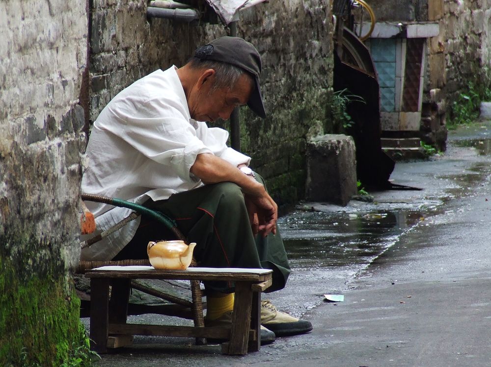 孤独的身影（二） 摄影 贵佗