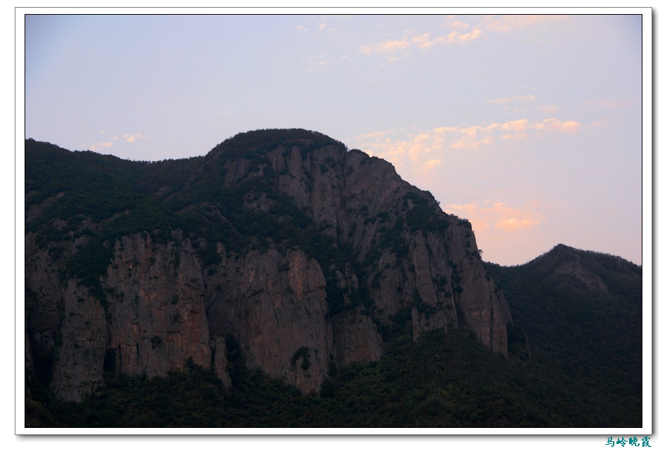 马岭晚霞 摄影 千岛湖