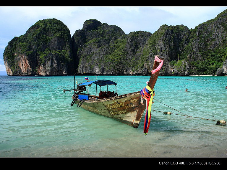 maya bay 摄影 SAM-NAN