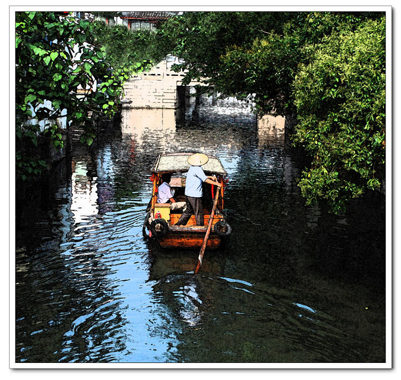 小船悠悠 摄影 尹湖之春