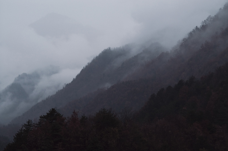 烟雨秦岭-2 摄影 关键