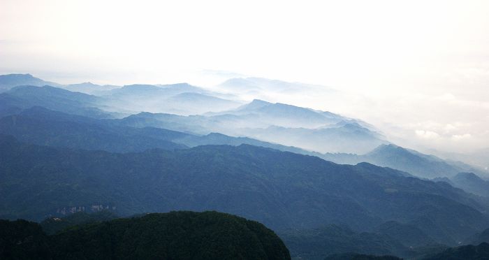 峨眉山风光 摄影 任意飞翔的鱼