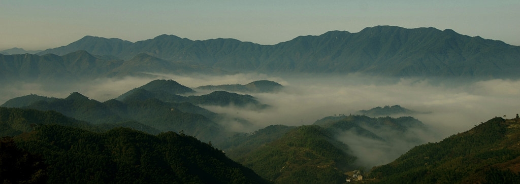 《大岚云雾》 摄影 空中花园.