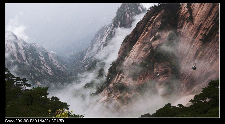 黄山 摄影 向东走