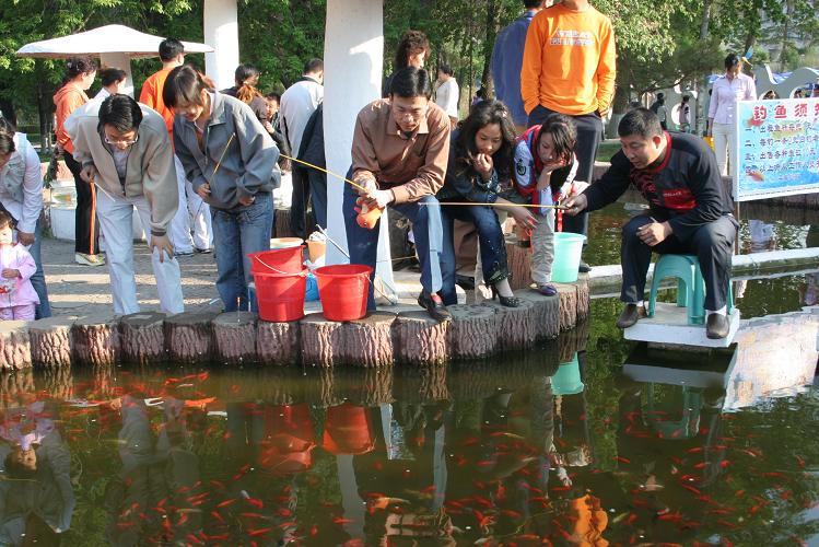 垂钓的快乐 摄影 红楼居士