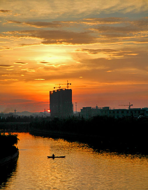 《城夕渔歌》 摄影 Robbin