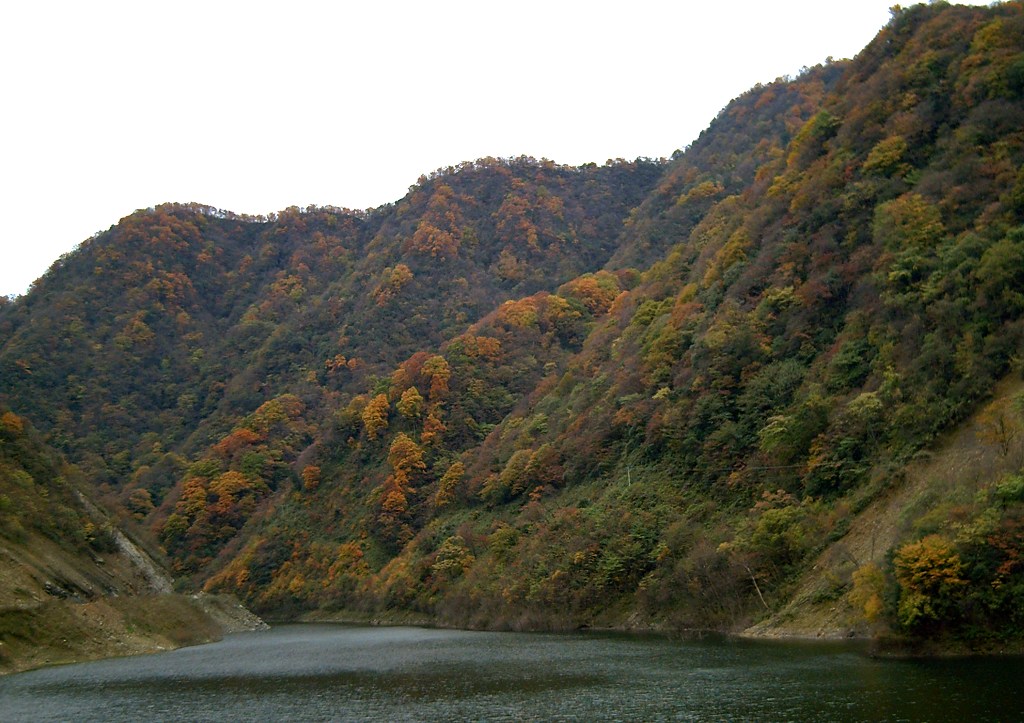 山水美如画 摄影 春雨下