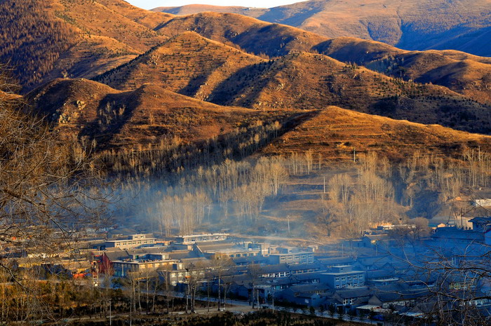 山西深秋时节的山村 摄影 风影之韵