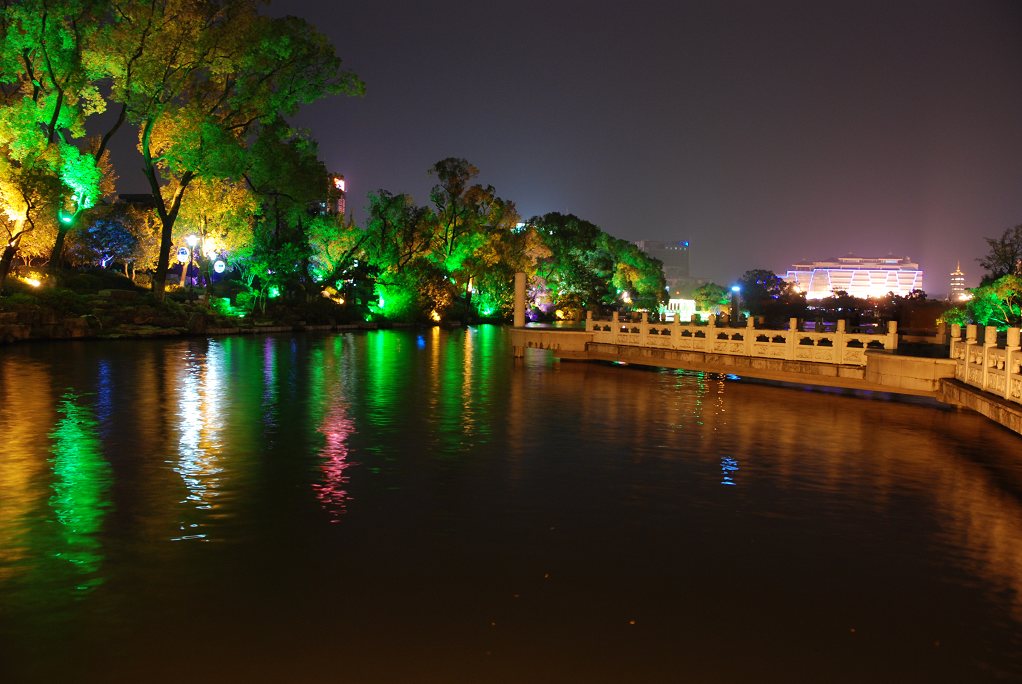 桂林夜景 摄影 懒惰人