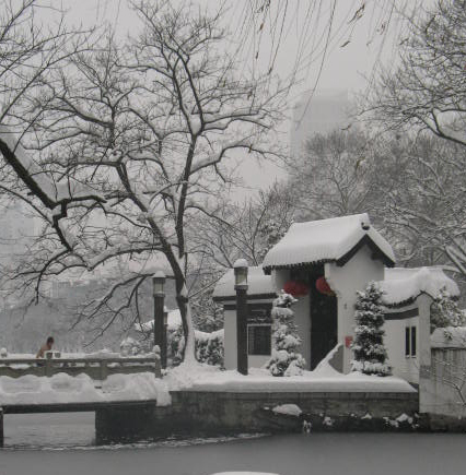 雪中门楼 摄影 京徽之后