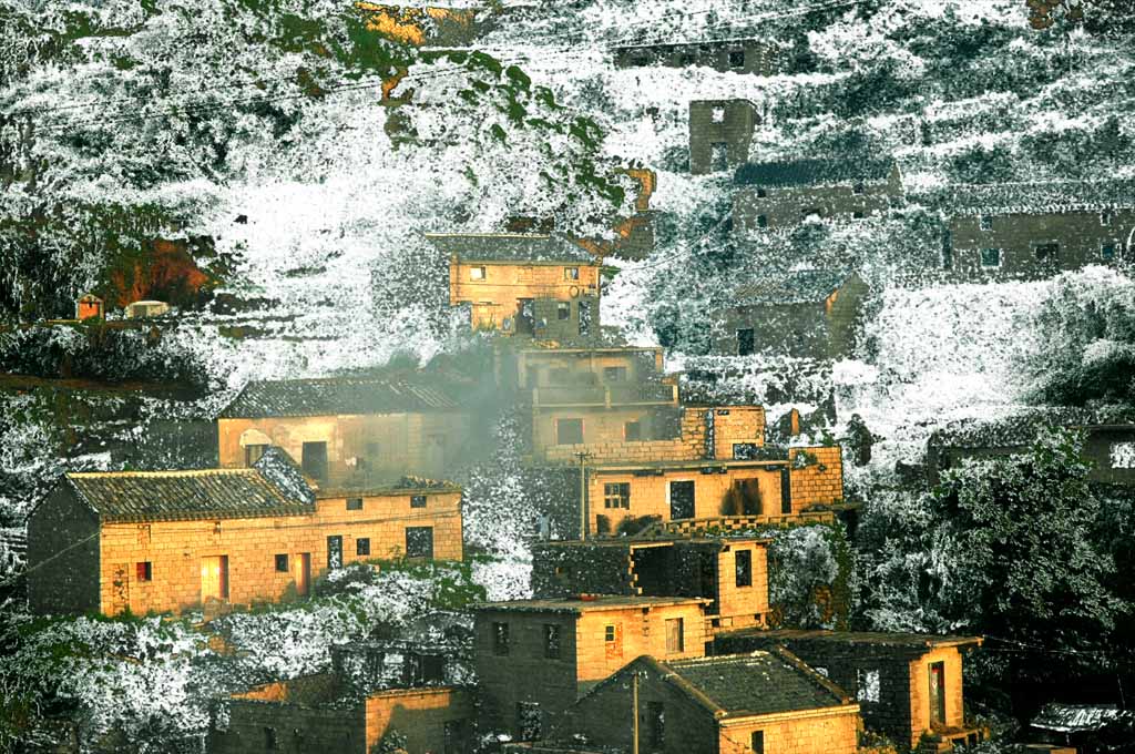 雪后山村 摄影 姗姗