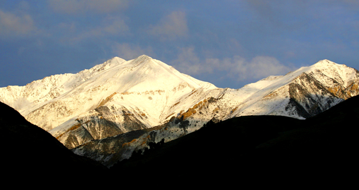 高原雪景 摄影 山里王