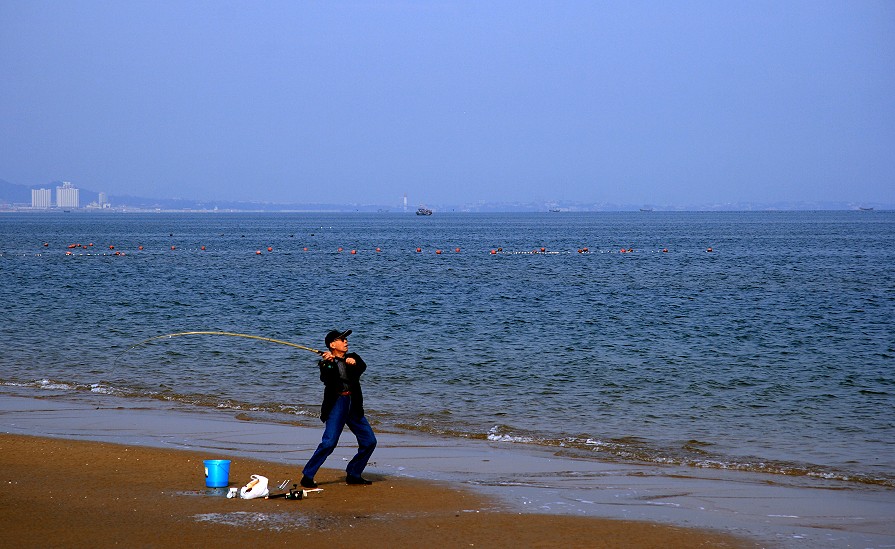 海阔凭我钓 摄影 恒星无际