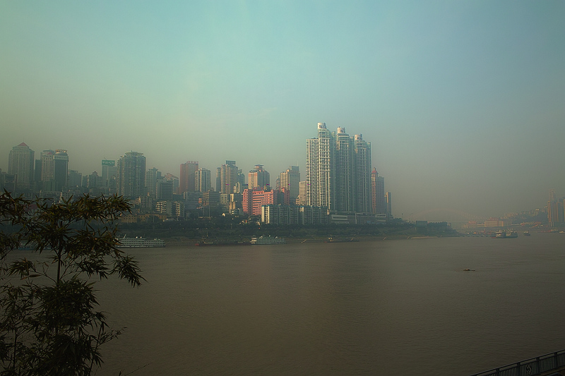 远眺重庆港 摄影 嘎巴嘎巴