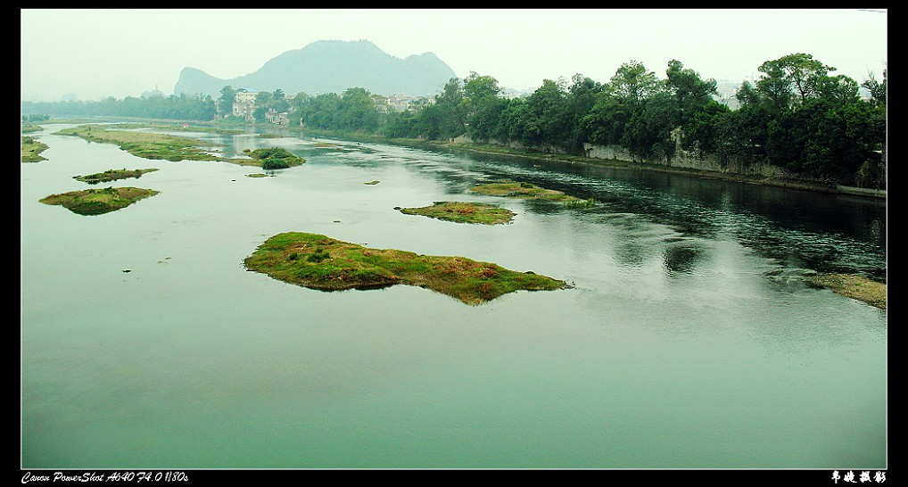 漓江之一景（可以点击放大看图） 摄影 韦婕