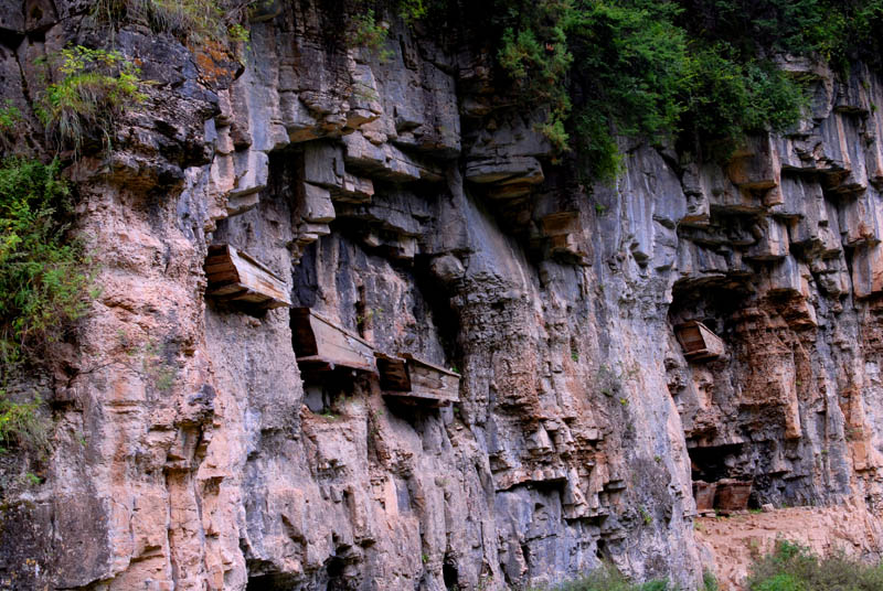 芦芽山----------悬棺 摄影 子杰