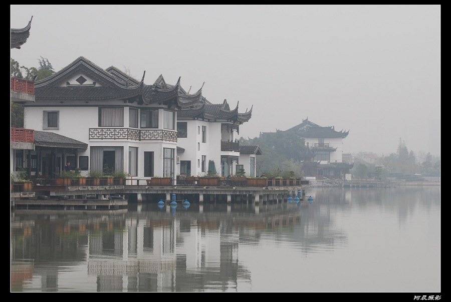 无锡蠡湖渔光楼 摄影 阿晨