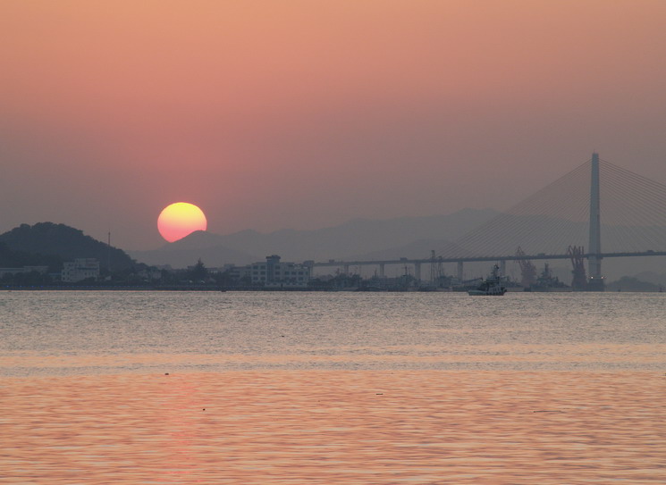 夕阳西下 摄影 四君子