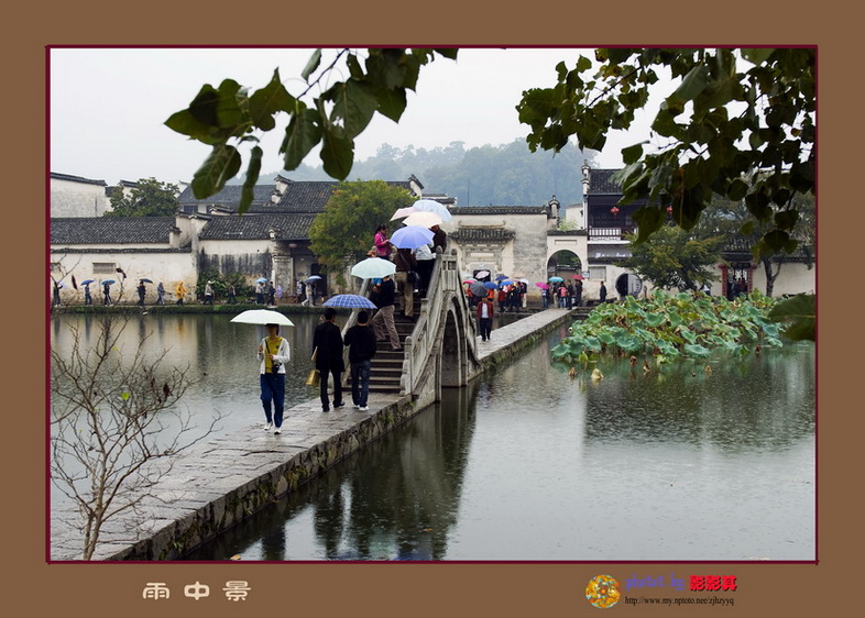 《雨中景》 摄影 影影其