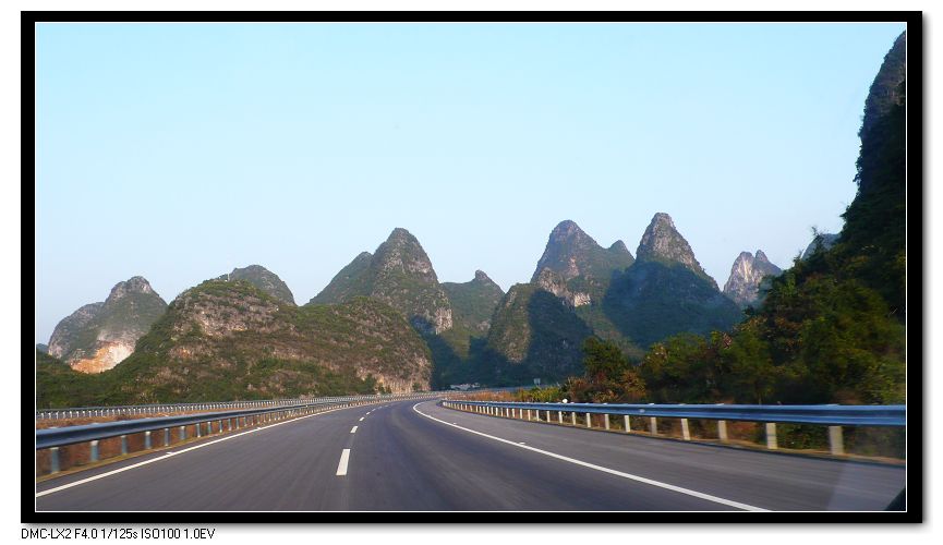 路上风景 摄影 天崖芳草