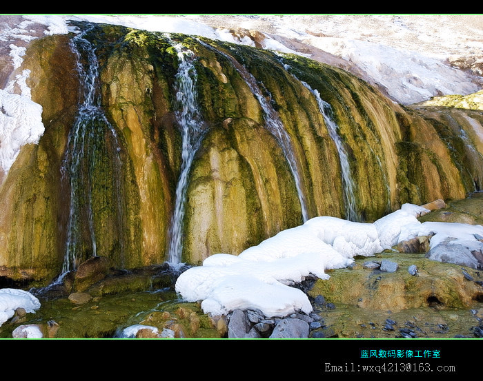 青海：岗什卡冰瀑 摄影 秦儿