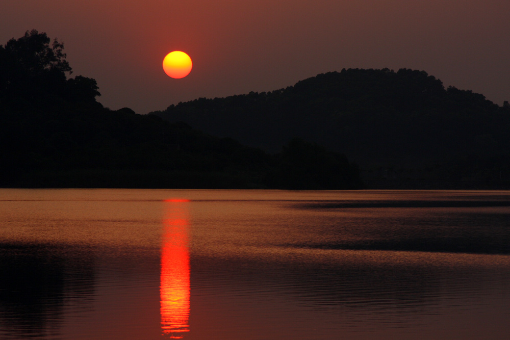 夕阳红 摄影 悠然鲁风