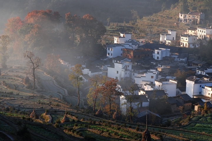 山乡秋色 摄影 苏眉