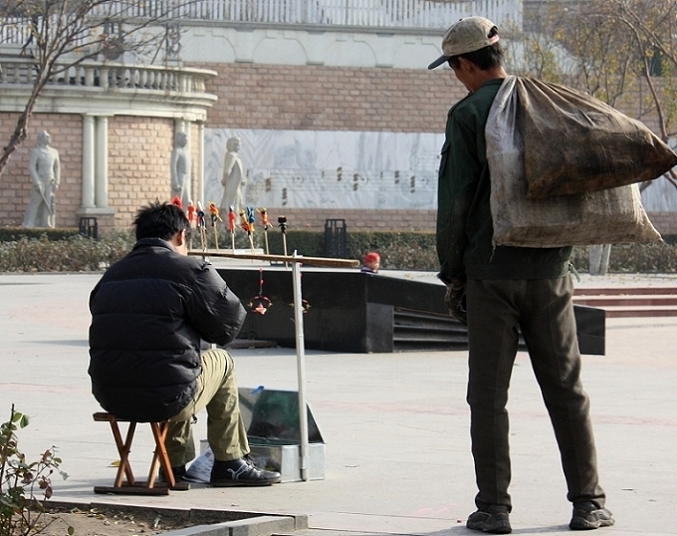 谋生 摄影 锦绣江山