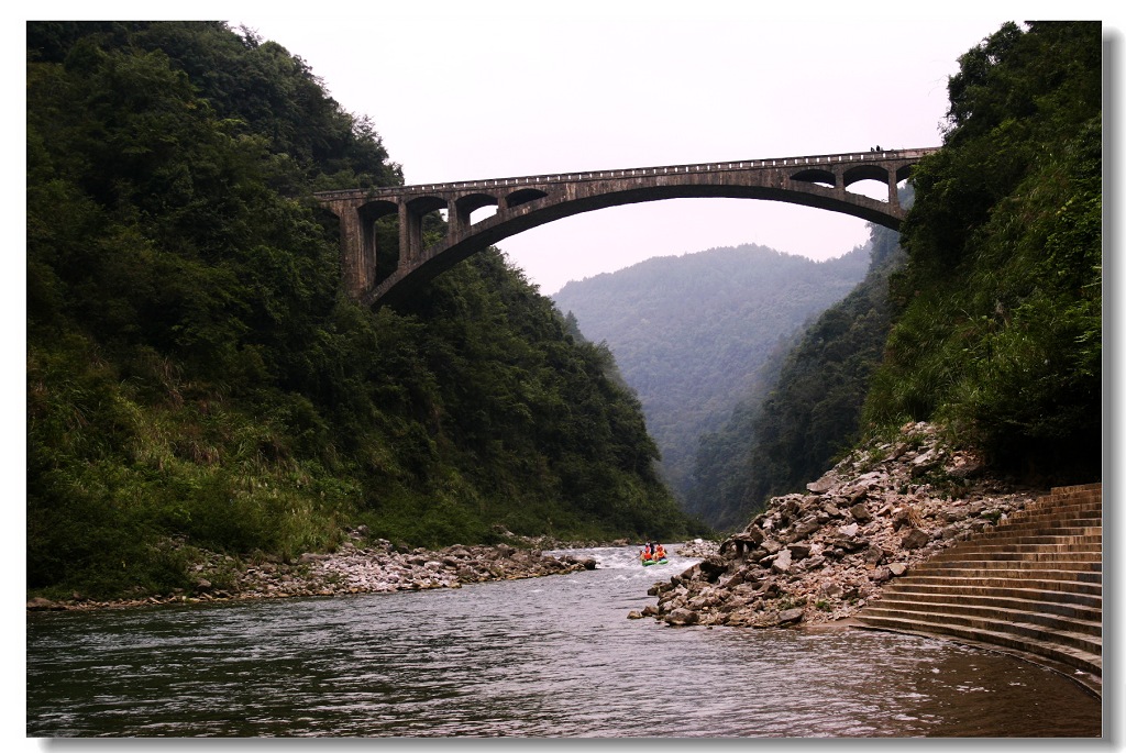 险峻的猛峒河之三 摄影 静海愚公