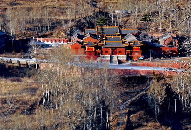 深山寺庙 摄影 风影之韵