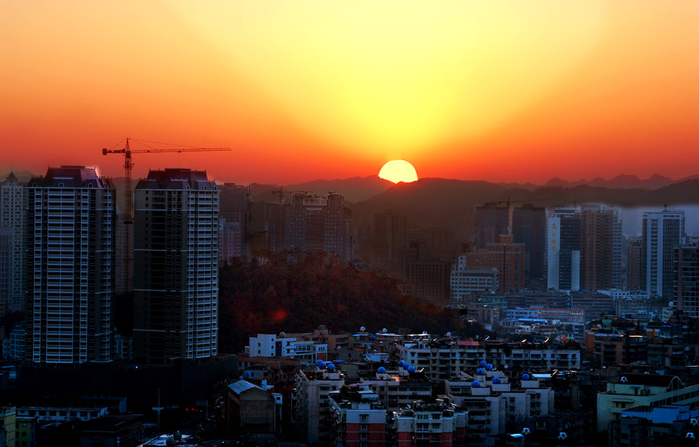 夕阳红 摄影 多彩贵州人