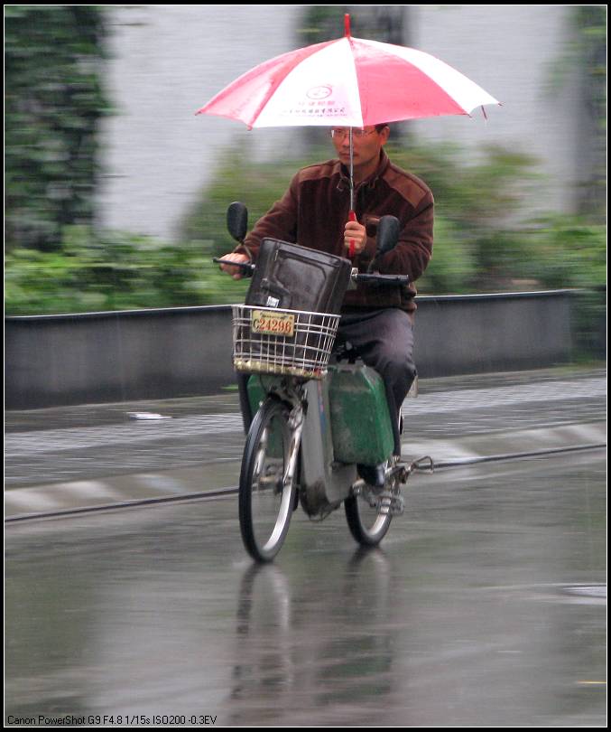 雨中行（4） 摄影 人生自有路