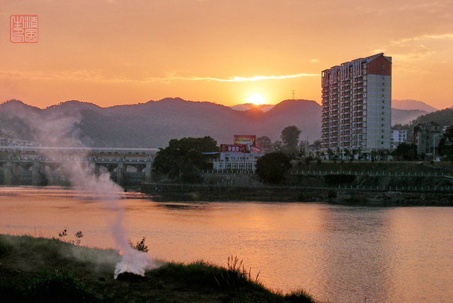 夕阳美景 摄影 风帆