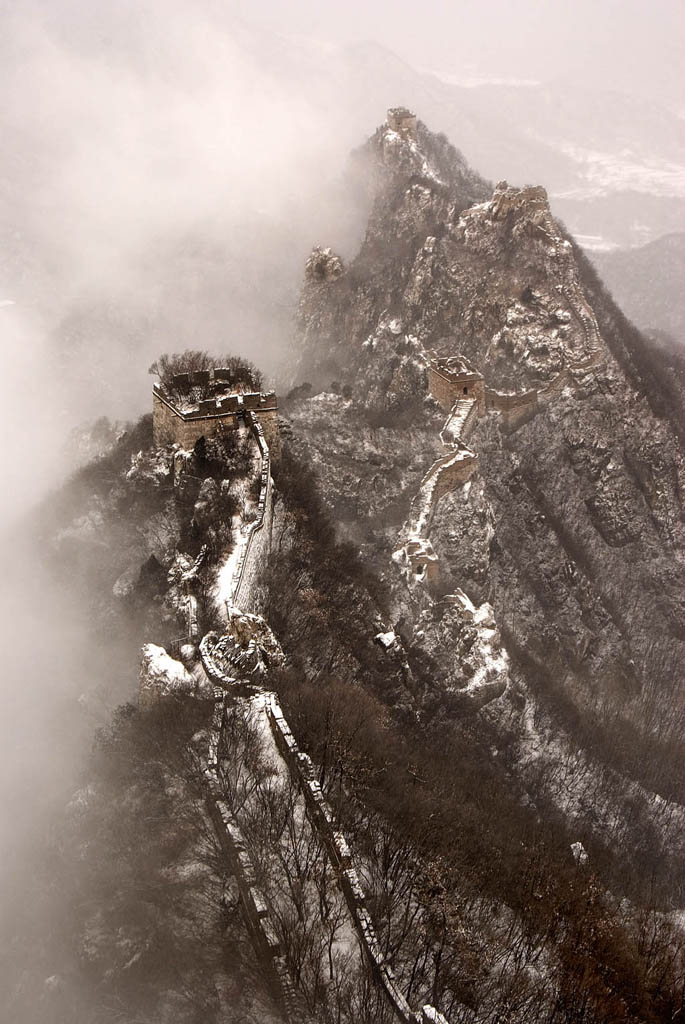 雪雾箭扣 摄影 北京老张