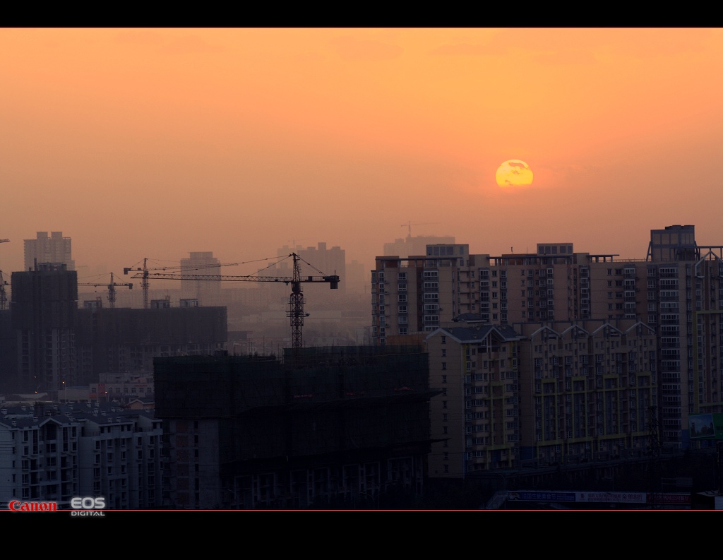 夕阳 摄影 清风剑