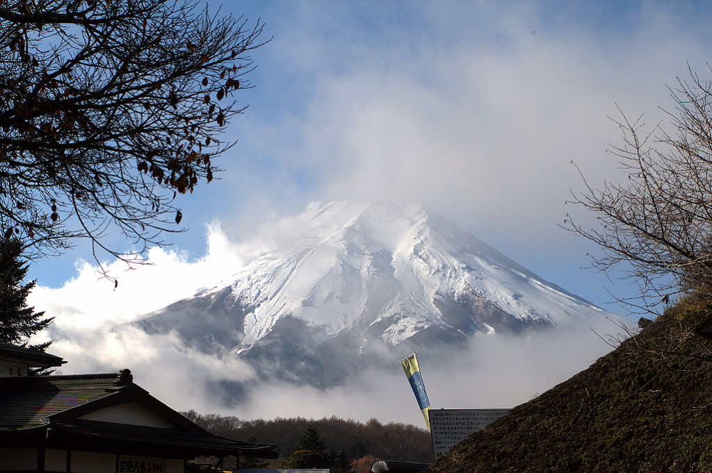 富士山突显峥嵘 摄影 煎泥