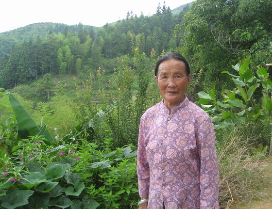 山村老人 摄影 张玉祥