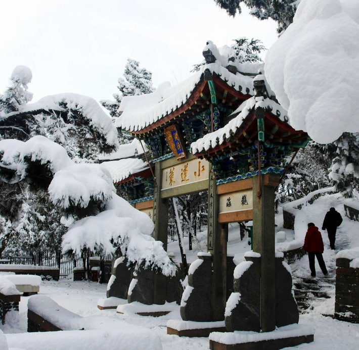 风雪绘就（8）古坊雪韵 摄影 潜望镜002