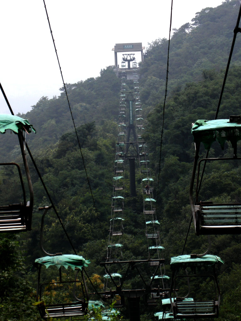 紫金山索道 摄影 小呐嚒小威